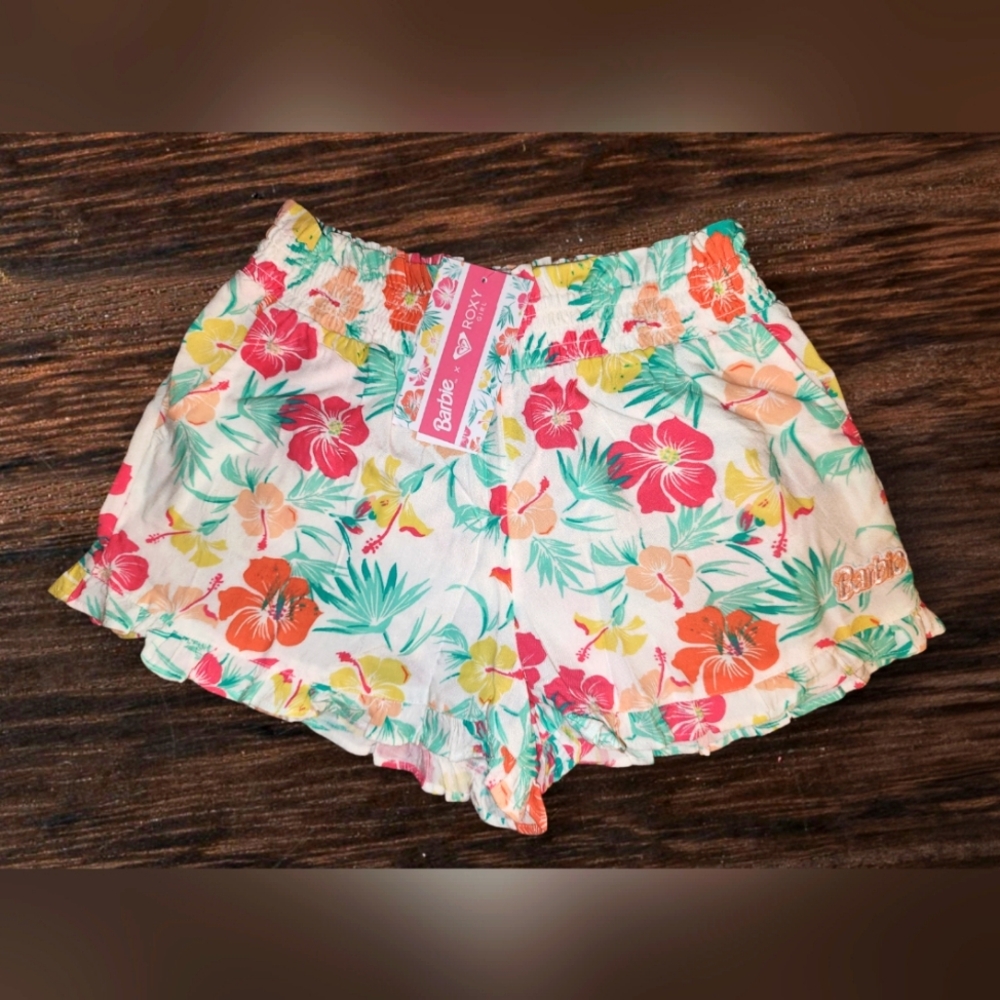 NWT ROXY Girl Barbie Sz. 10 M Shorts Summer